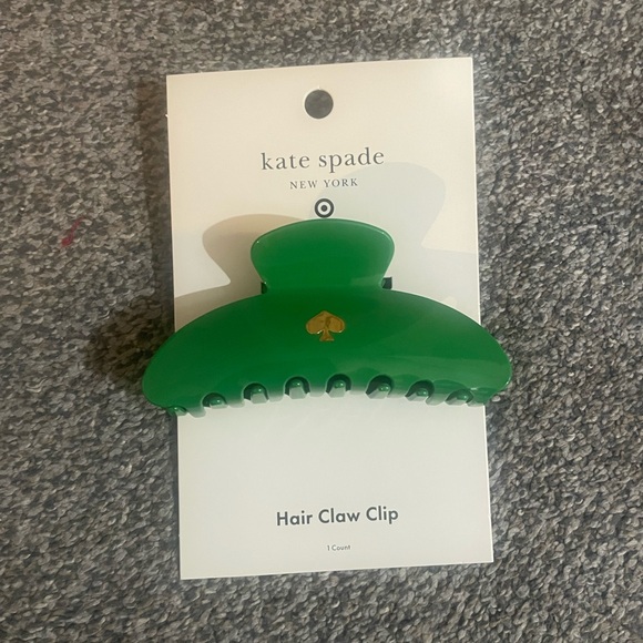 kate spade Accessories - New Kate Spade Green Hair Claw Clip